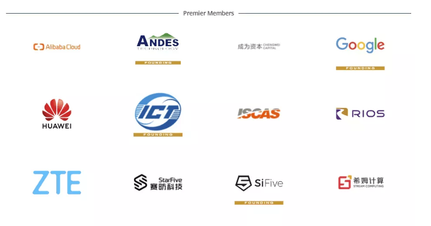 RISC-V基金會成員 RISC-V基金會成員