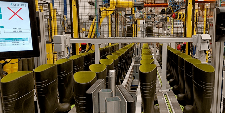 RFID用于鞋子生產跟蹤 RFID用于鞋子生產跟蹤