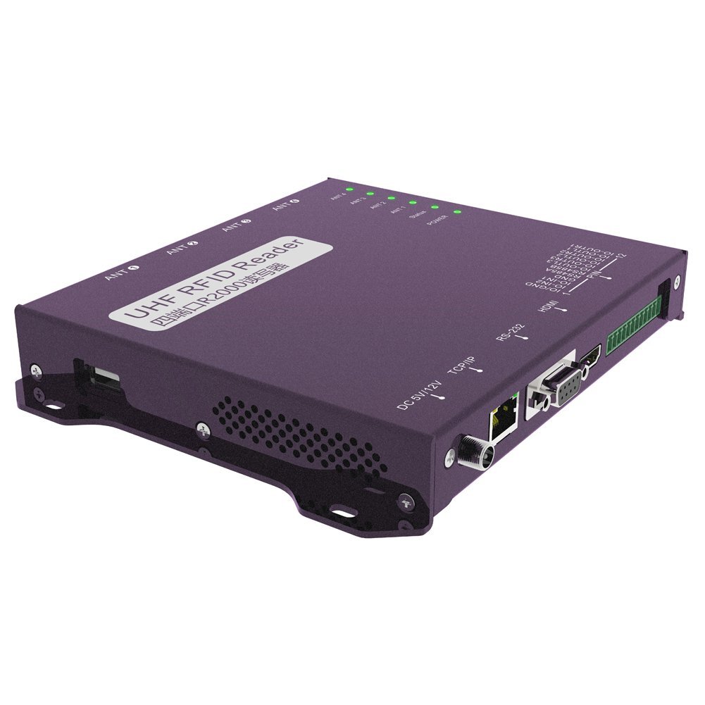 UHF RFID Reader Writer 4 port