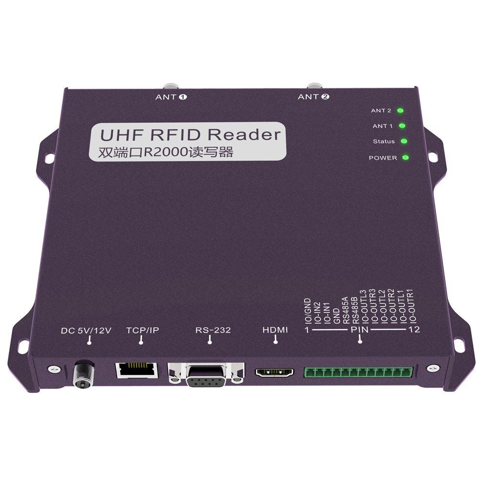 UHF RFID Reader 2 port