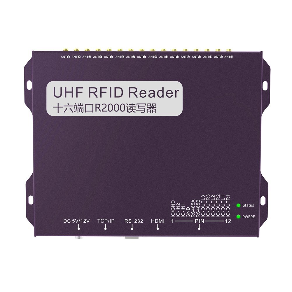 RFID Reader 16 port