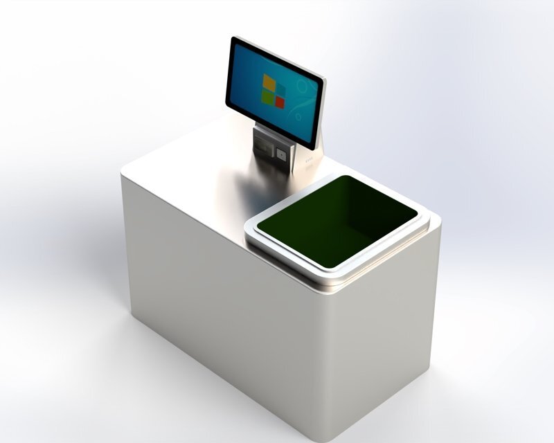 RFID收銀臺WS-DK-K1 2
