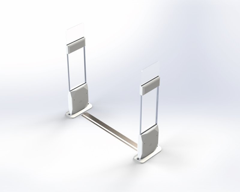 rfid服裝智能門禁 UHF超高頻通道門 rfid服裝智能門禁 UHF超高頻通道門